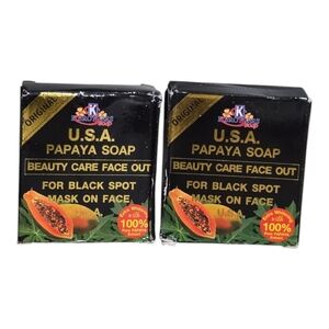 K Brothers Papaya Soap 2pieces